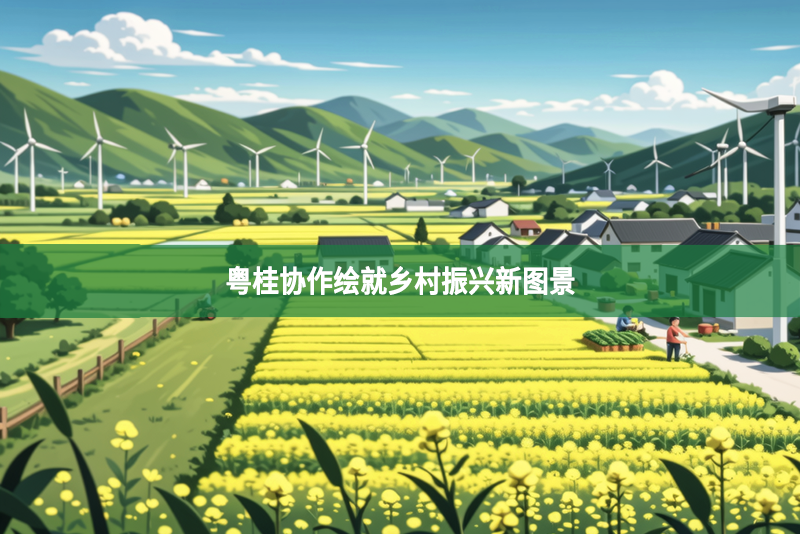 粵桂協作繪就鄉村振興新圖景