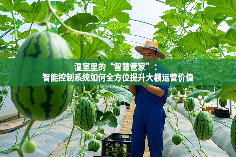 溫室里的“智慧管家”：智能控制系統如何全方位提升大棚運營價值?