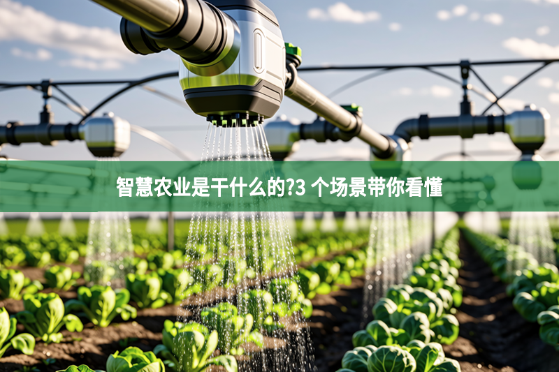 智慧農業是干什么的?3 個場景帶你看懂