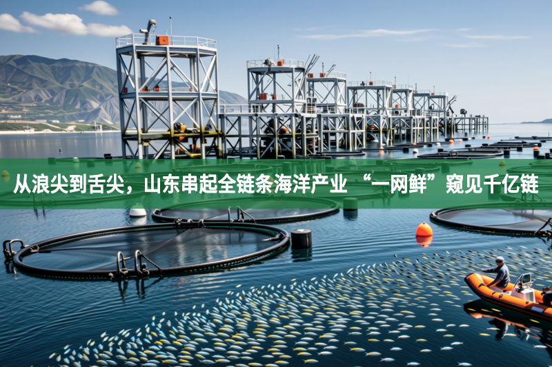 從浪尖到舌尖，山東串起全鏈條海洋產業 “一網鮮”窺見千億鏈