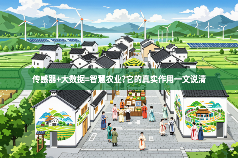 傳感器+大數(shù)據(jù)=智慧農(nóng)業(yè)?它的真實(shí)作用一文說清