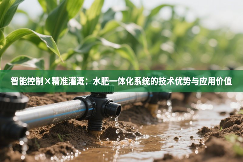 智能控制×精準灌溉：水肥一體化系統的技術優勢與應用價值