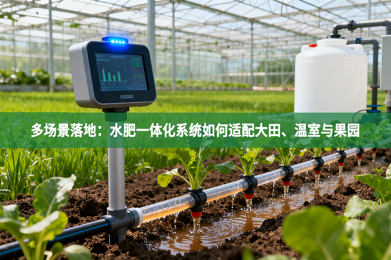 多場景落地：水肥一體化系統如何適配大田、溫室與果園