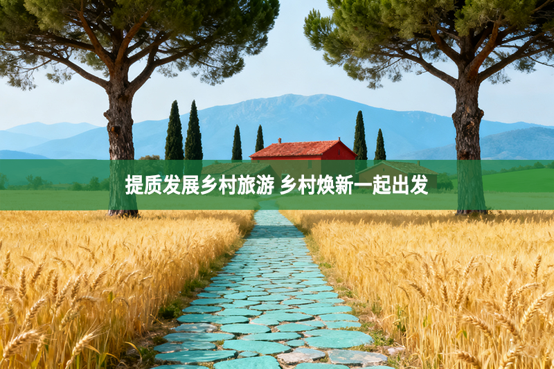 提質(zhì)發(fā)展鄉(xiāng)村旅游 鄉(xiāng)村煥新一起出發(fā)
