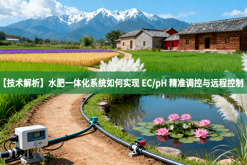 【技術(shù)解析】水肥一體化系統(tǒng)如何實現(xiàn) EC/pH 精準(zhǔn)調(diào)控與遠(yuǎn)程控制