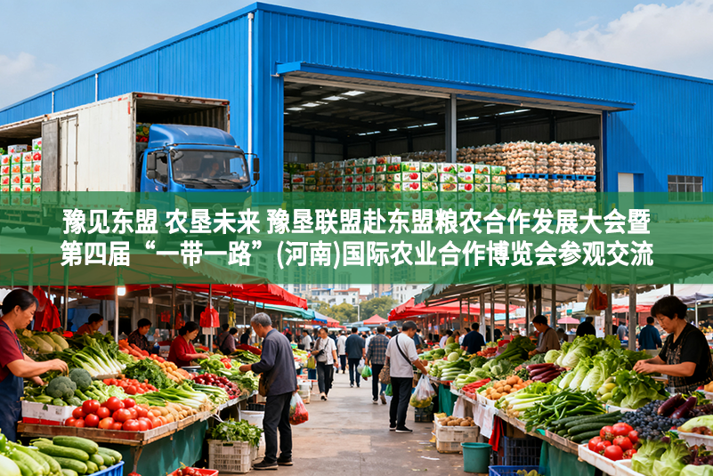 豫見東盟 農(nóng)墾未來(lái) 豫墾聯(lián)盟赴東盟糧農(nóng)合作發(fā)展大會(huì)暨第四屆“一帶一路”(河南)國(guó)際農(nóng)業(yè)合作博覽會(huì)參觀交流