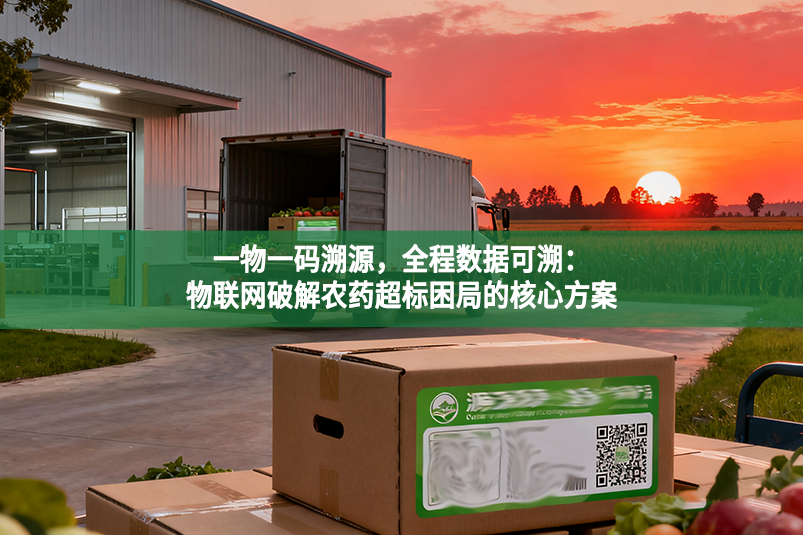 一物一碼溯源，全程數(shù)據(jù)可溯：物聯(lián)網(wǎng)破解農(nóng)藥超標(biāo)困局的核心方案