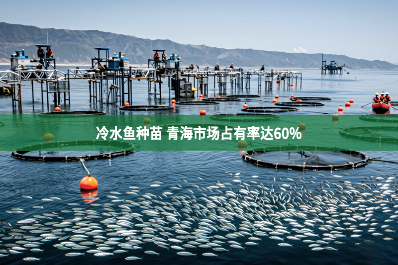 冷水魚種苗 青海市場占有率達60%