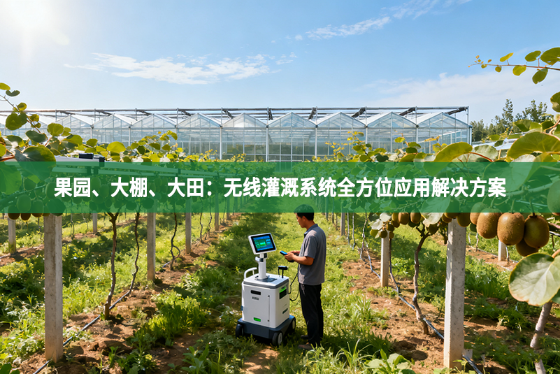 果園、大棚、大田：無線灌溉系統全方位應用解決方案