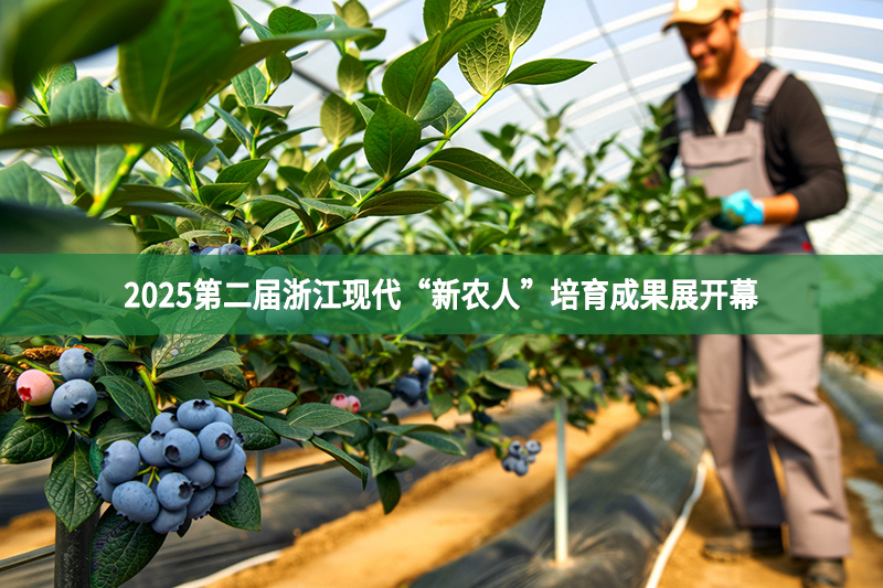 2025第二屆浙江現(xiàn)代“新農(nóng)人”培育成果展開(kāi)幕