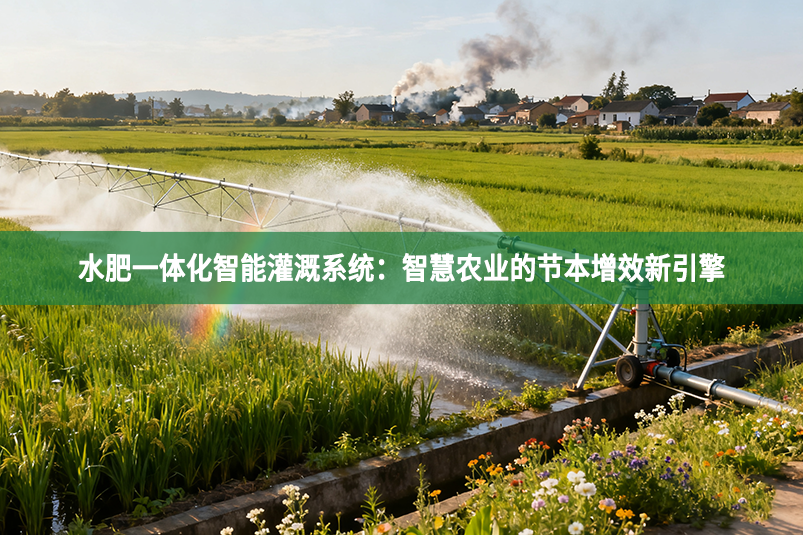 水肥一體化智能灌溉系統(tǒng)：智慧農(nóng)業(yè)的節(jié)本增效新引擎