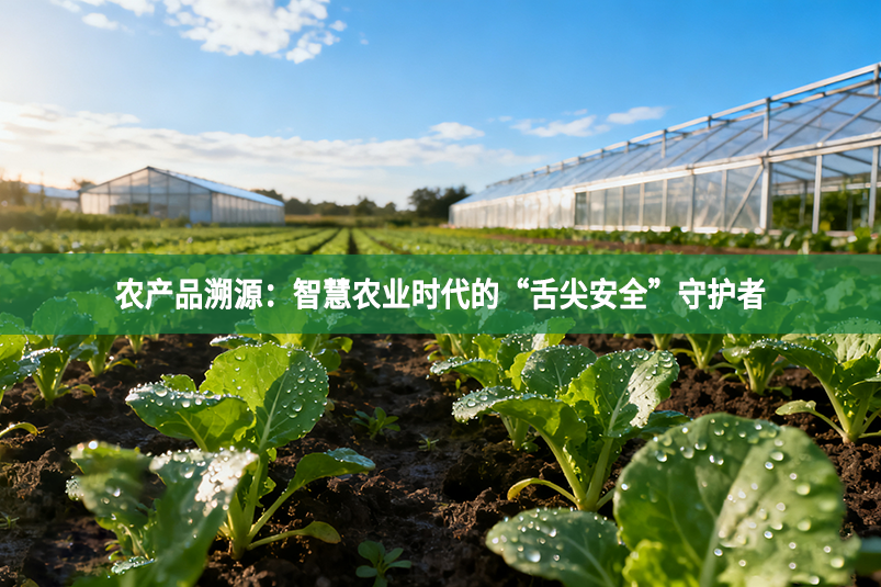 農(nóng)產(chǎn)品溯源：智慧農(nóng)業(yè)時代的“舌尖安全”守護者