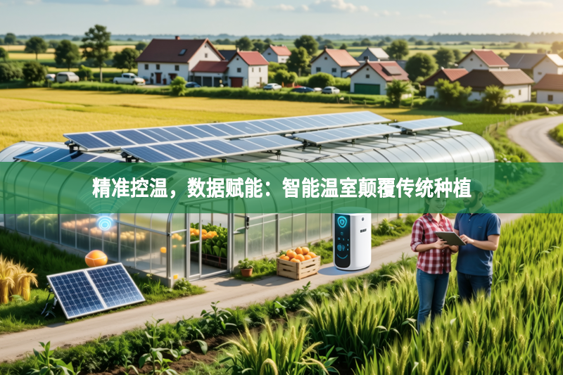 精準(zhǔn)控溫，數(shù)據(jù)賦能：智能溫室顛覆傳統(tǒng)種植