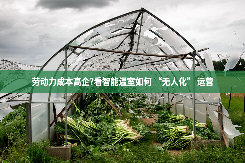勞動(dòng)力成本高企?看智能溫室如何 “無人化” 運(yùn)營