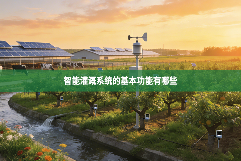 智能灌溉系統(tǒng)的基本功能有哪些